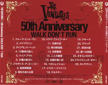 The Ventures - 50th Anniversary: Walk Don't Run (2009) [Japan, MYCV-30491]