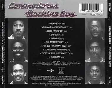 Commodores - Machine Gun (1974) {Motown}