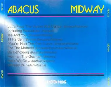 Abacus - Midway (1973) {1994, Reissue}