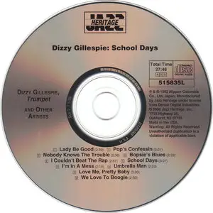 Dizzy Gillespie - School Days (1992, 2000) [ReUpload]
