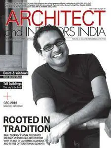 Architect and Interiors India - November 2016