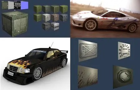 3D Total Textures vol.8 Release 2.0: "Vehicles"