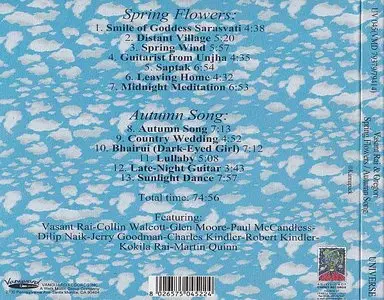 Vasant Rai & Oregon - Spring Flowers + Autumn Song (1976/78) {Vanguard} [Repost]