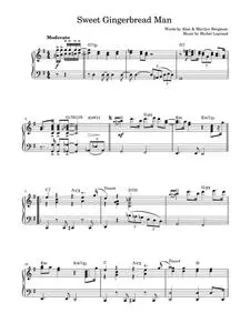 Sweet Gingerbread Man - Dusty Springfield, Michel LeGrand (Piano Solo)