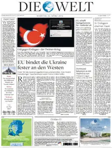 Die Welt am 22 Maerz 2014