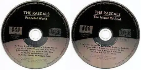 The Rascals ‎– Peaceful World / Island Of Real (2008) 2 CD