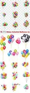 Vectors - Shiny Colorful Balloons 15