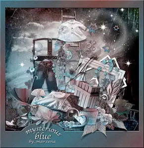 Scrap Kit: Mysterious blue