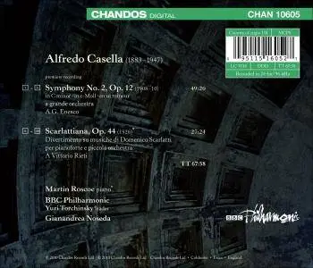 Martin Roscoe, BBC Philharmonic, Gianandrea Noseda - Casella: Symphony No. 2,  Scarlattiana (2010)