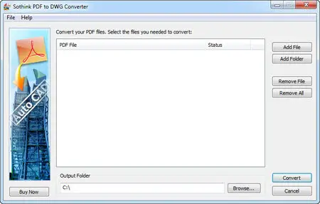 Sothink PDF to DWG Converter 3.0 build 45