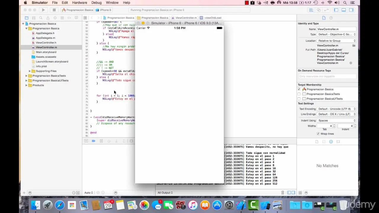 Curso de Desarrollo de Apps para iOS