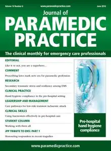 Journal of Paramedic Practice - June 2018