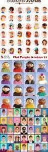 Vectors - Flat People Avatars 11