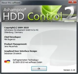 Ashampoo HDD Control 2.10 DC 27.08.2014