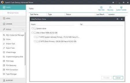 EaseUS Todo Backup Workstation / Server / Advanced Server 10.5.0.2 Build 20171020 Multilingual