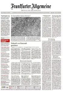 Frankfurter Allgemeine Zeitung mit RMZ vom 4. September 2010