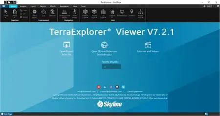 Skyline TerraExplorer Pro 7.2.1.4020