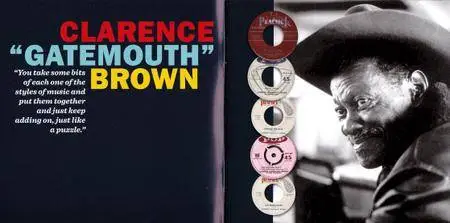 Clarence "Gatemouth" Brown - Gate Walks to Board: 1947-1960 Aladdin & Peacock Sides (2015) {Hoodoo Records 263524}