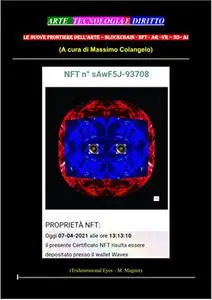 ARTE TECNOLOGIA E DIRITTO: Le nuove frontiere dell’arte – Blockchain - NFT - AR –VR – 3D– AI