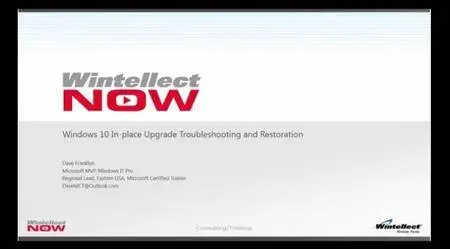 Windows 10 In-Place Upgrade Troubleshooting and Restoration