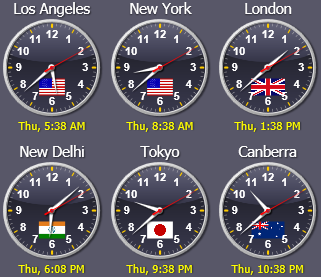 Sharp World Clock 6.71