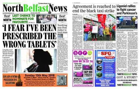 North Belfast News – May 12, 2018