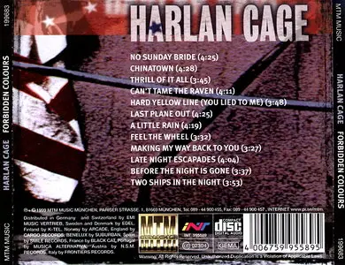 Harlan Cage - Forbidden Colors (1999) Re-up