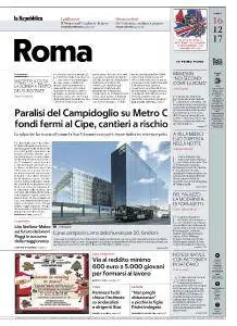 la Repubblica Roma - 16 Dicembre 2017