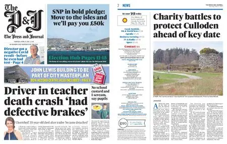 The Press and Journal Aberdeenshire – April 15, 2021