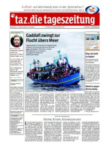Tageszeitung TAZ vom 8 Juni 2011
