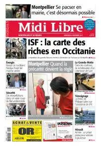 Midi Libre du Mercedi 8 Novembre 2017
