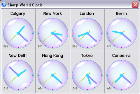 Sharp World Clock v1.09