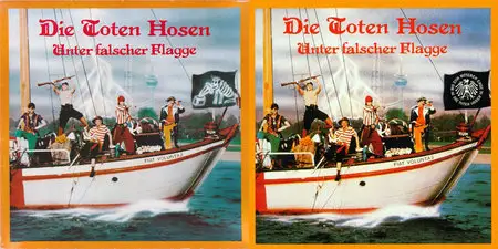 Die Toten Hosen - Unter Falscher Flagge (Virgin 206 845-620) (GER 1984) (Vinyl 24-96 & 16-44.1)