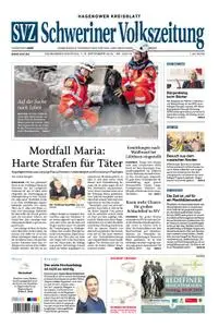 Schweriner Volkszeitung Hagenower Kreisblatt - 07. September 2019