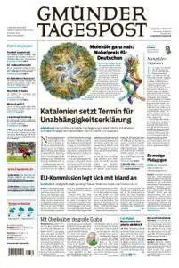 Gmünder Tagespost - 05. Oktober 2017