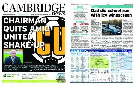 Cambridge News – December 18, 2017
