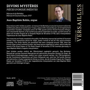 Jean-Baptiste Robin - Divins Mystères: Berkeley & Caumont manuscripts (2023)