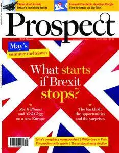 Prospect Magazine – August 2018