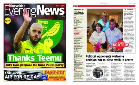 Norwich Evening News – May 08, 2023