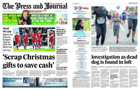 The Press and Journal Aberdeen – November 30, 2017