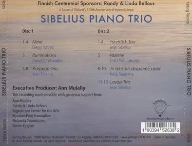 Sibelius Piano Trio - Sibelius, Schissi, Lefkowitz, Wennäkoski, Saariaho: Piano Trios (2016)