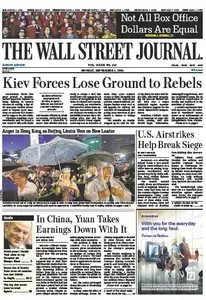 Wallstreet Journal Europe September 01 2014