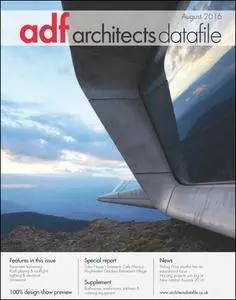 Architects Datafile (ADF) - August 2016