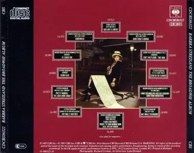 Barbra Streisand - The Broadway Album (1985) {Japan for Europe}