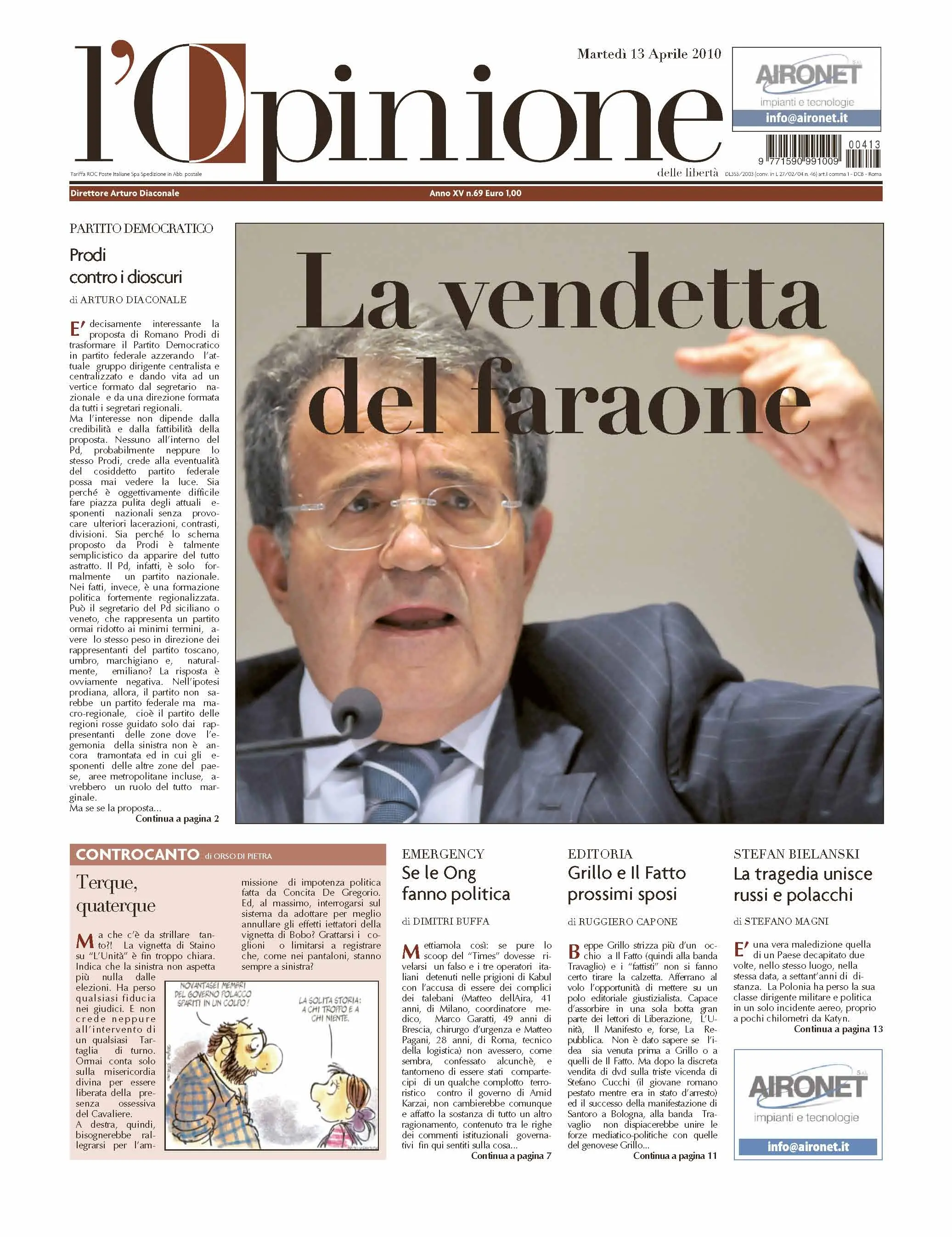 L'Opinione 13.04.2010