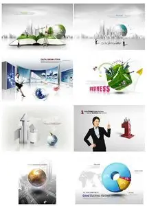 PSD Source Gallery - Business & Technology (Volume 16)