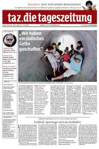 Tageszeitung TAZ vom 14 Juli 2014