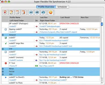 Super Flexible File Synchronizer 5.60 (Mac Os X)
