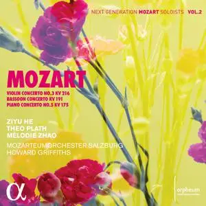 Ziyu He - Mozart: Violin Concerto No. 3 KV 216, Bassoon Concerto KV 191 & Piano Concerto No. 5 KV 175 (2022) [24/96]
