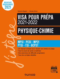 Bagard Séverine, Simon Nicolas, "Physique-Chimie - Visa pour la prépa 2021-2022"